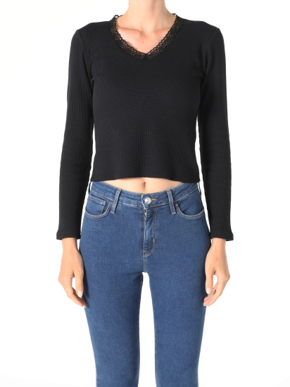 Кофты и свитера Colin’s модель CL1055780_Q1.V1_BLK — фото 4 - INTERTOP