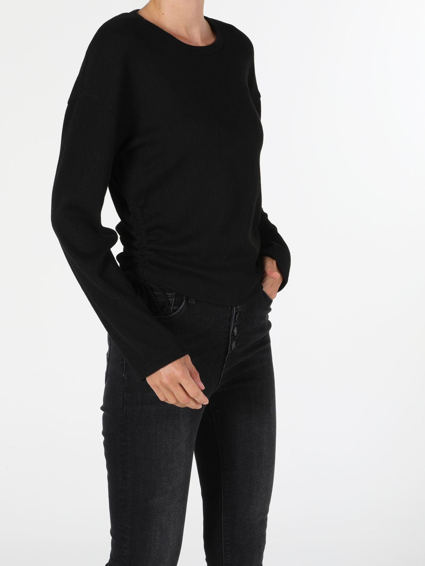 Кофты и свитера Colin’s модель CL1055207_Q1.V1_BLK Фото