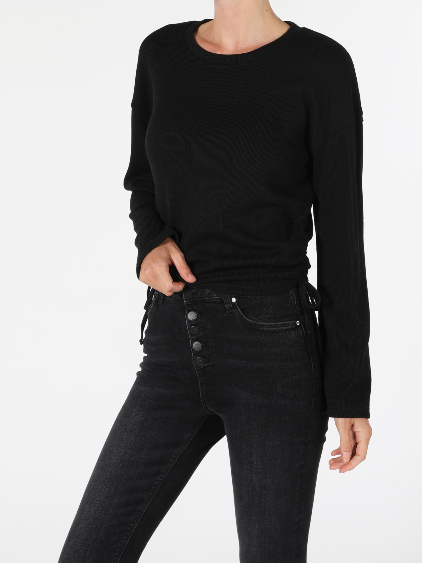 Кофты и свитера Colin’s модель CL1055207_Q1.V1_BLK Фото