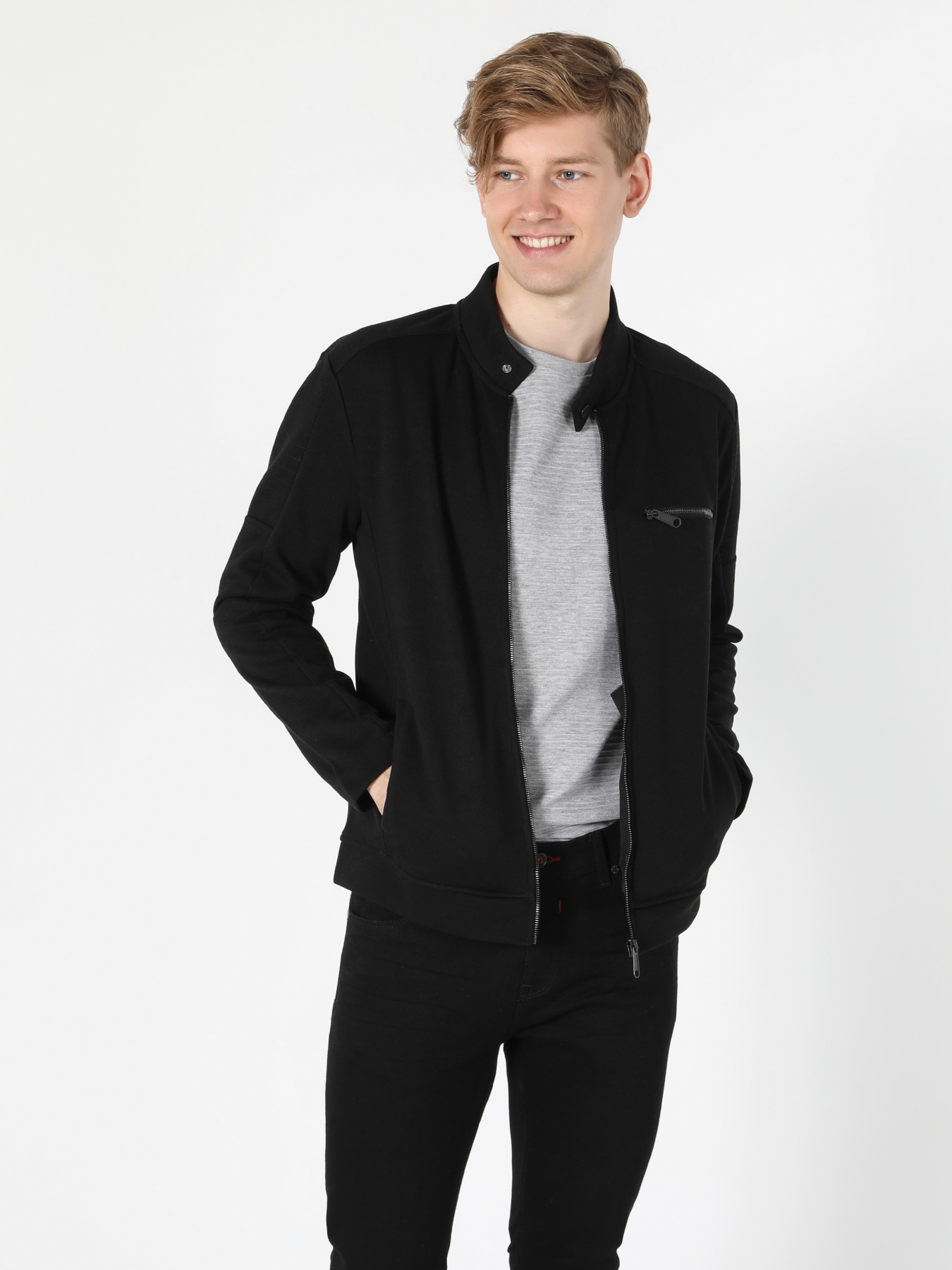 Куртки и дубленки Colin’s модель CL1055171_Q1.V1_BLK Фото