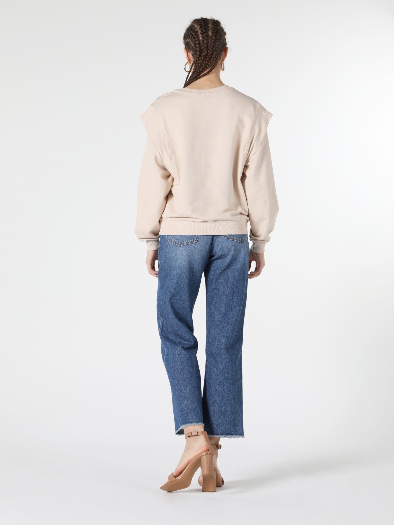 Кофты и свитера Colin’s модель CL1055056_Q1.V1_BEI Фото