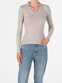 Кофты и свитера Colin’s модель CL1055296_Q1.V1_BEI Фото