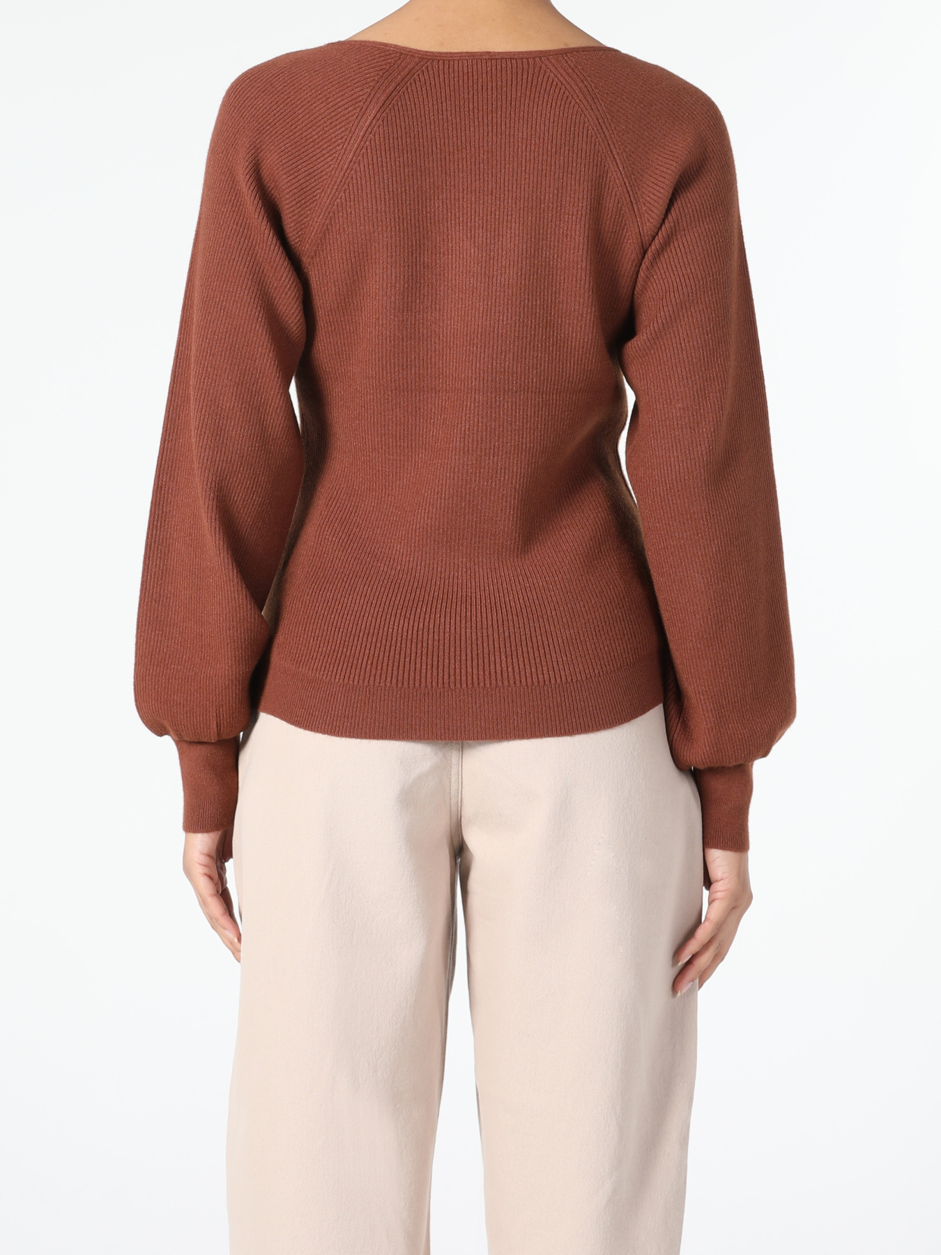 Кофты и свитера Colin’s модель CL1055307_Q1.V1_BRW Фото