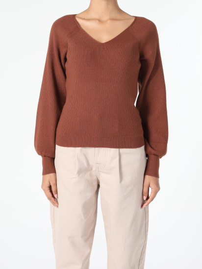 Кофты и свитера Colin’s модель CL1055307_Q1.V1_BRW — фото 4 - INTERTOP