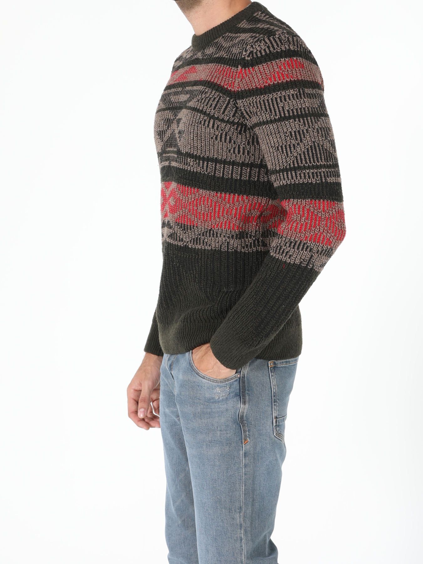 Кофты и свитера Colin’s модель CL1054872_Q1.V1_KHA Фото