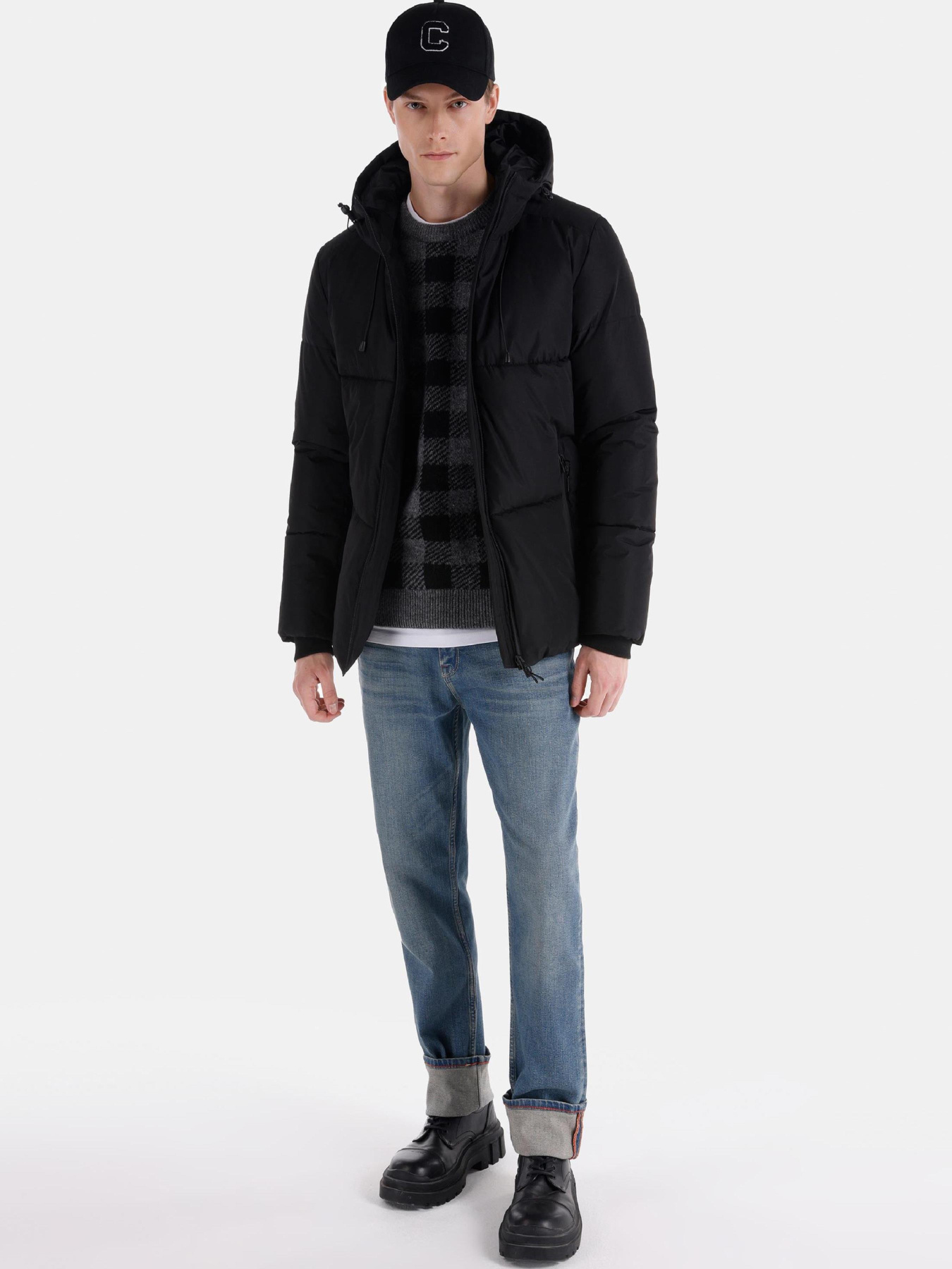 Куртки и дубленки Colin’s модель CL1055676_Q1.V1_BLK Фото