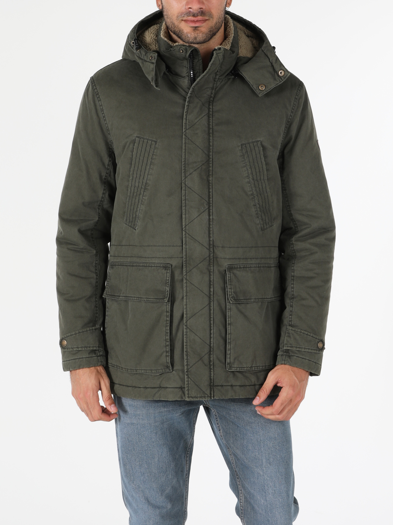 Куртки и дубленки Colin’s модель CL1054810_Q1.V1_KHA Фото