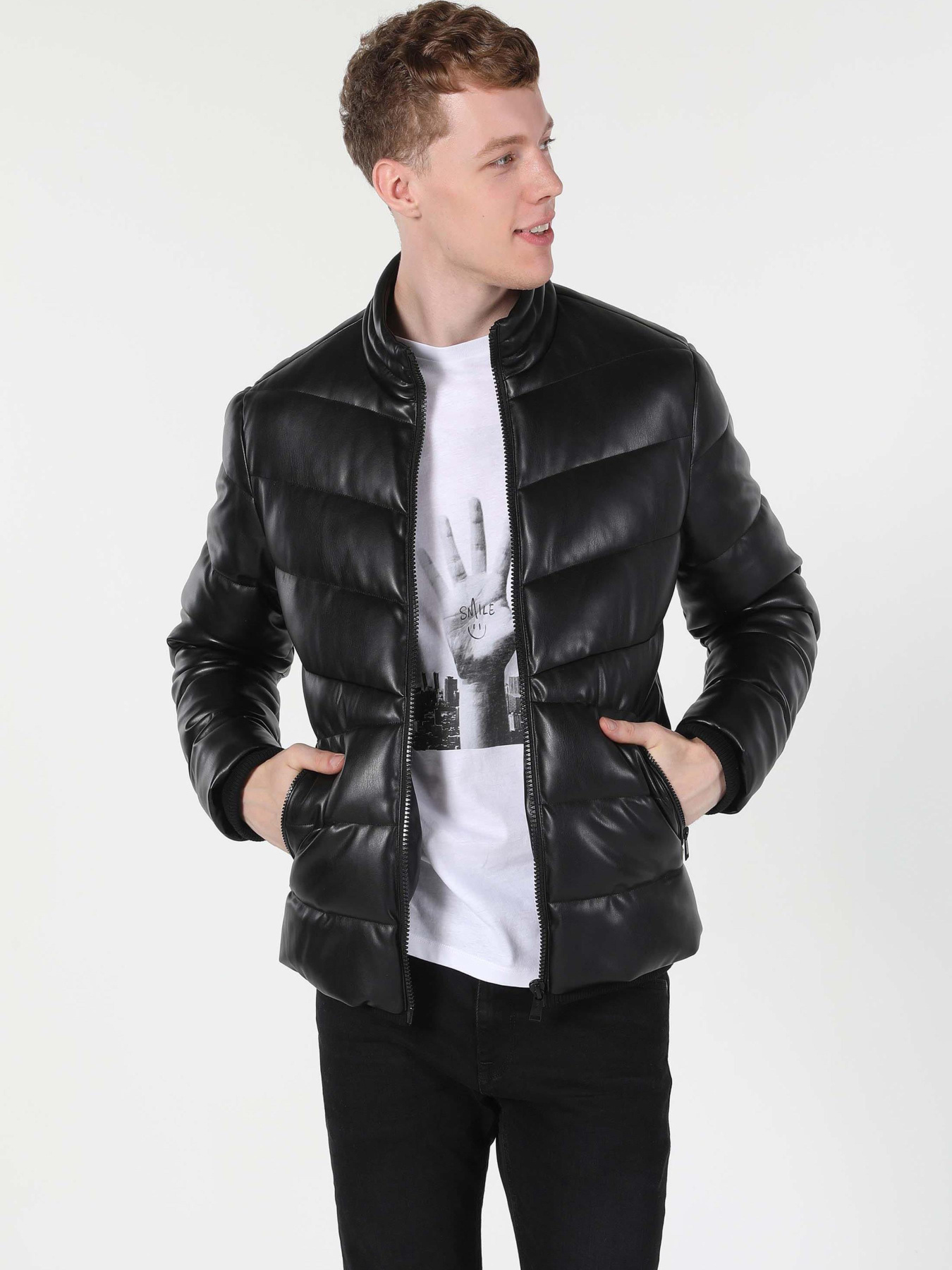 Куртки та дублянки Colin’s модель CL1055602_Q1.V1_BLK Фото