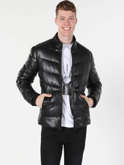 Куртки и дубленки Colin’s модель CL1055602_Q1.V1_BLK Фото