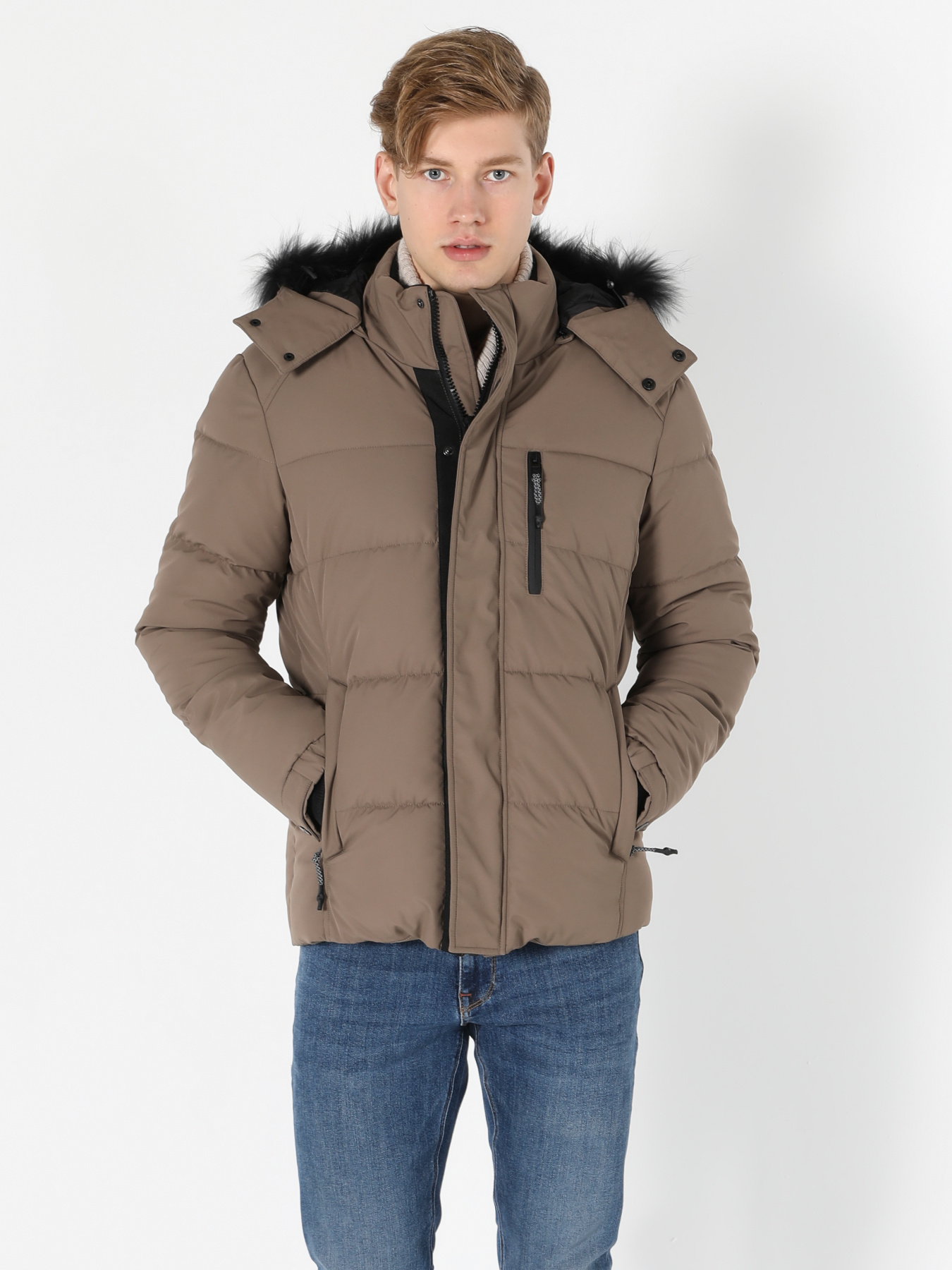 Куртки Colin’s модель CL1055714_Q1.V2_BEI Фото