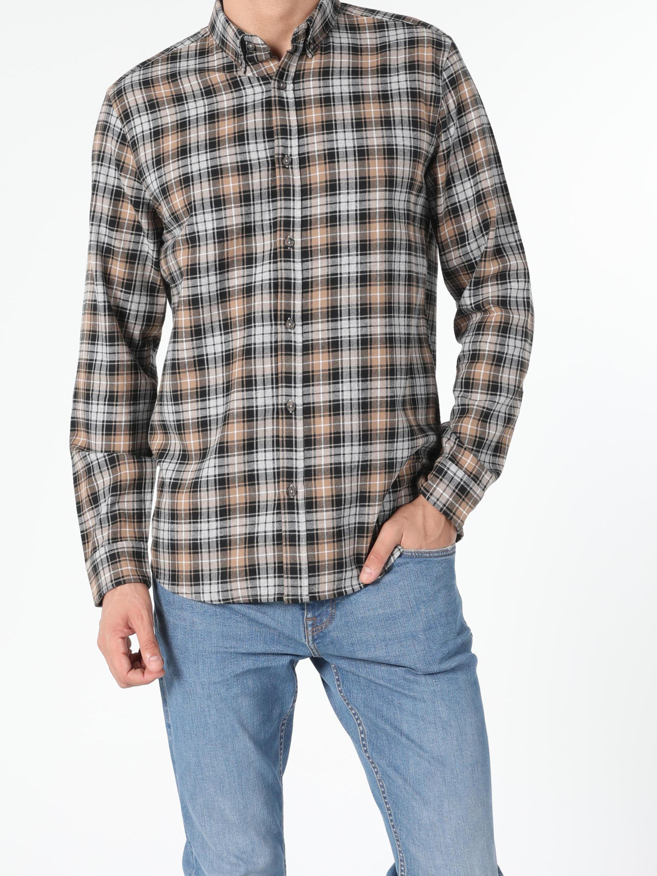 Рубашки Colin’s модель CL1055045_Q1.V1_BEI Фото