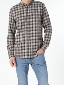 Рубашки Colin’s модель CL1055045_Q1.V1_BEI Фото