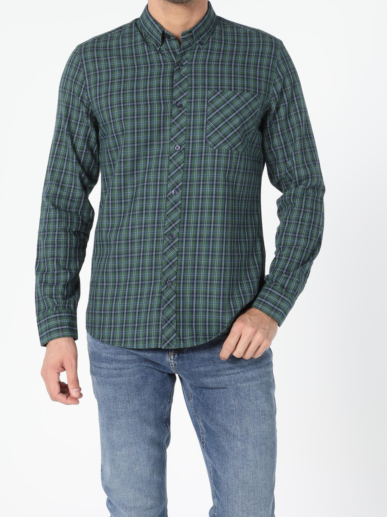 Сорочки Colin’s модель CL1054979_Q1.V1_GRN Фото