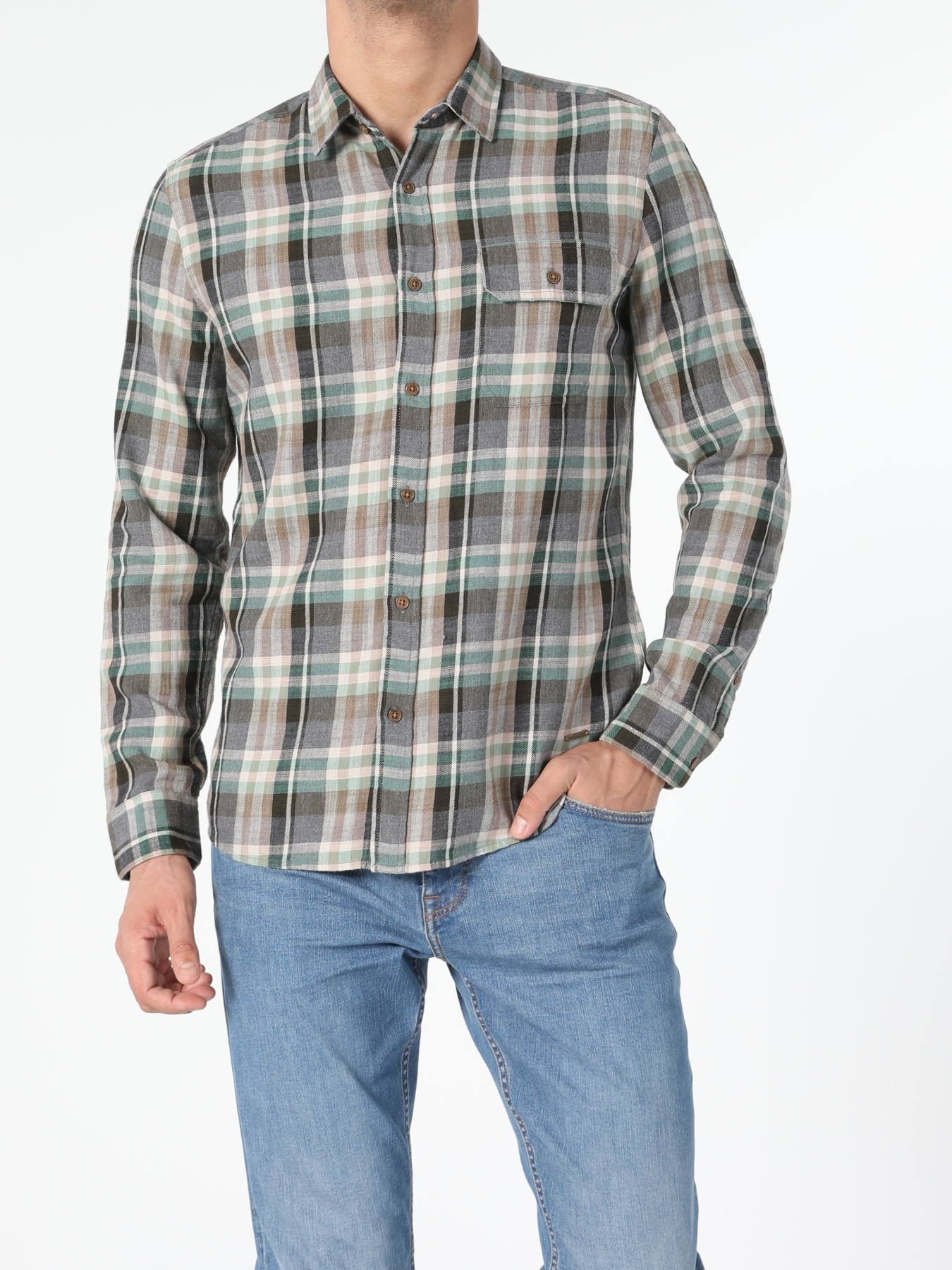 Сорочки Colin’s модель CL1052936_Q1.V1_KHA Фото