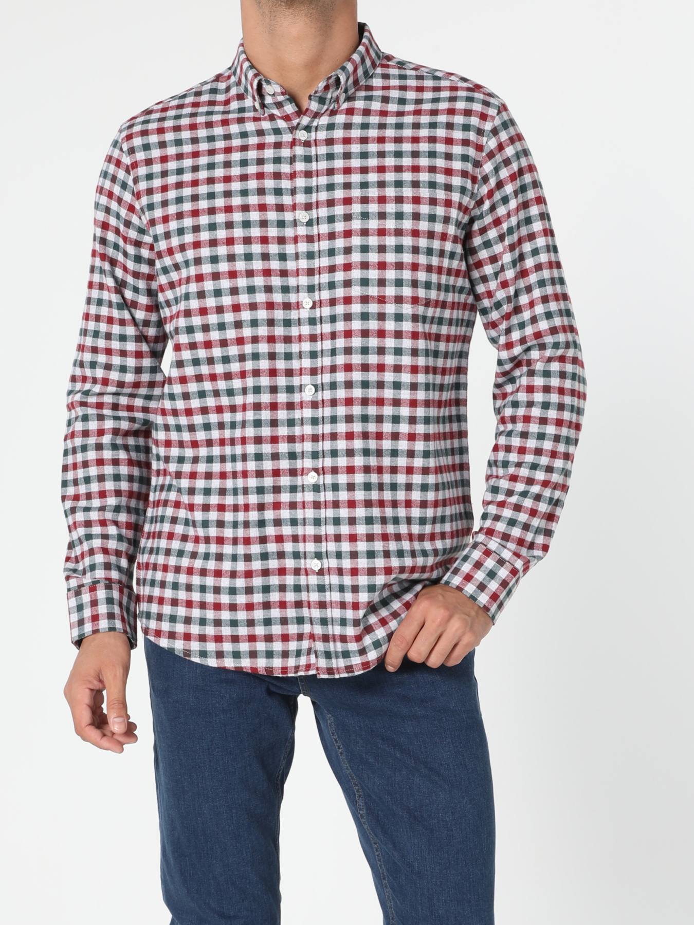 Сорочки Colin’s модель CL1052801_Q1.V1_GRN Фото