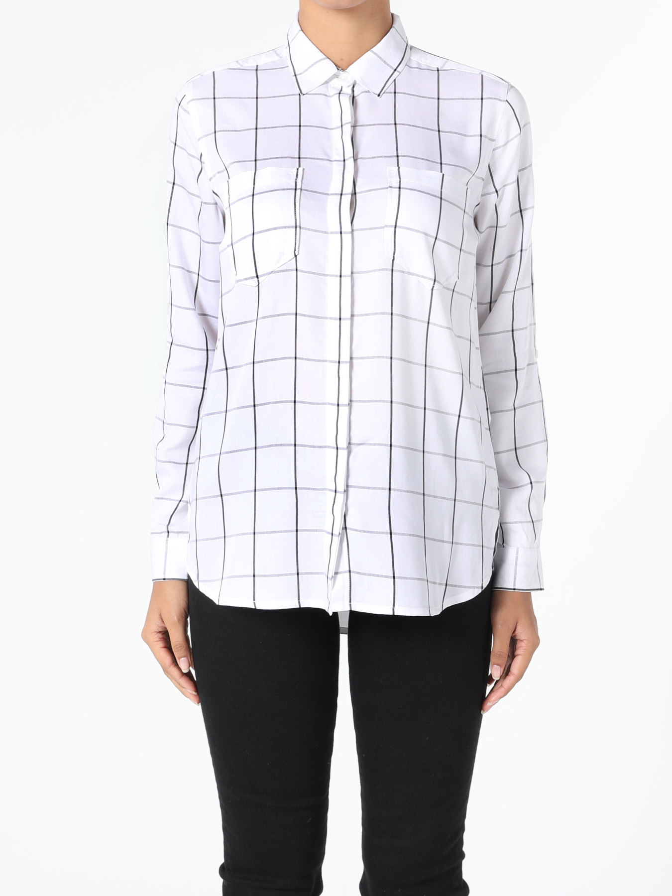 Рубашки Colin’s модель CL1055331_Q1.V1_WHT Фото