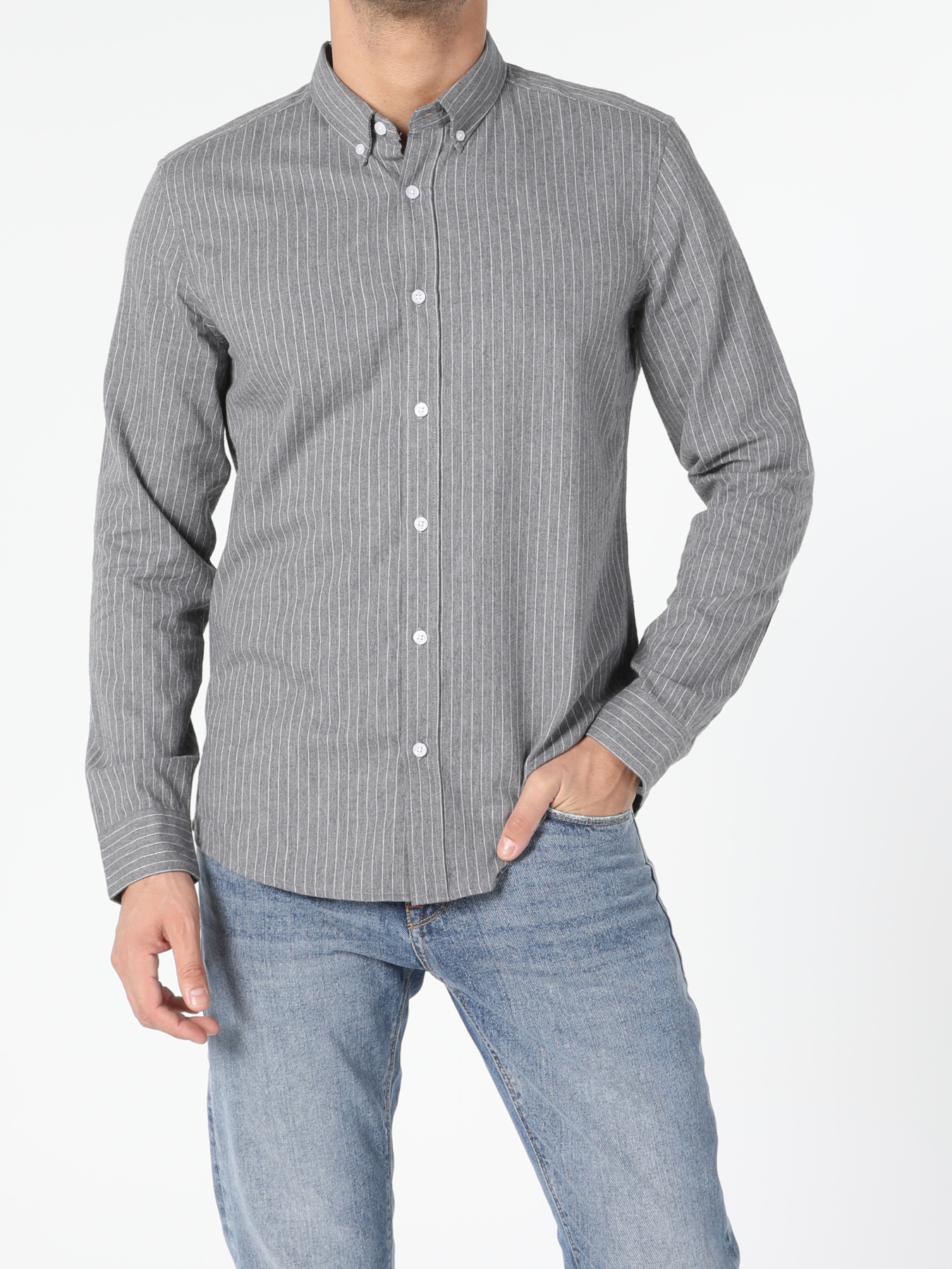 Сорочки Colin’s модель CL1054881_Q1.V1_GRA Фото