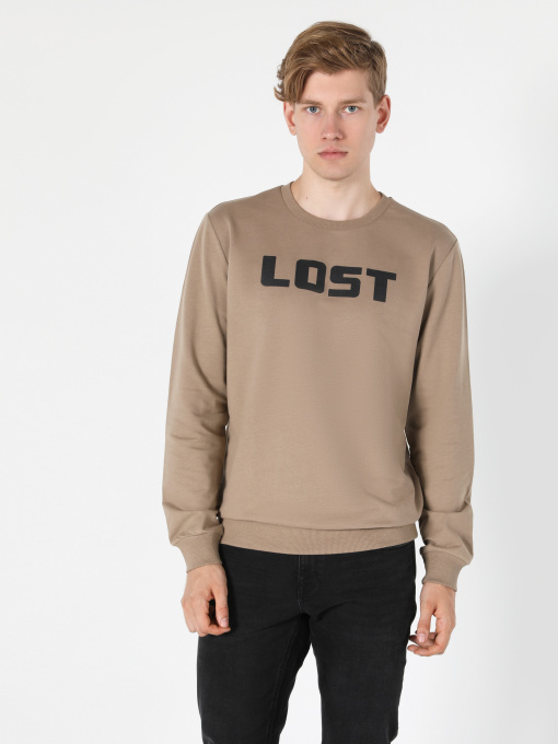 Кофты и свитера Colin’s модель CL1055793_Q1.V1_BEI Фото