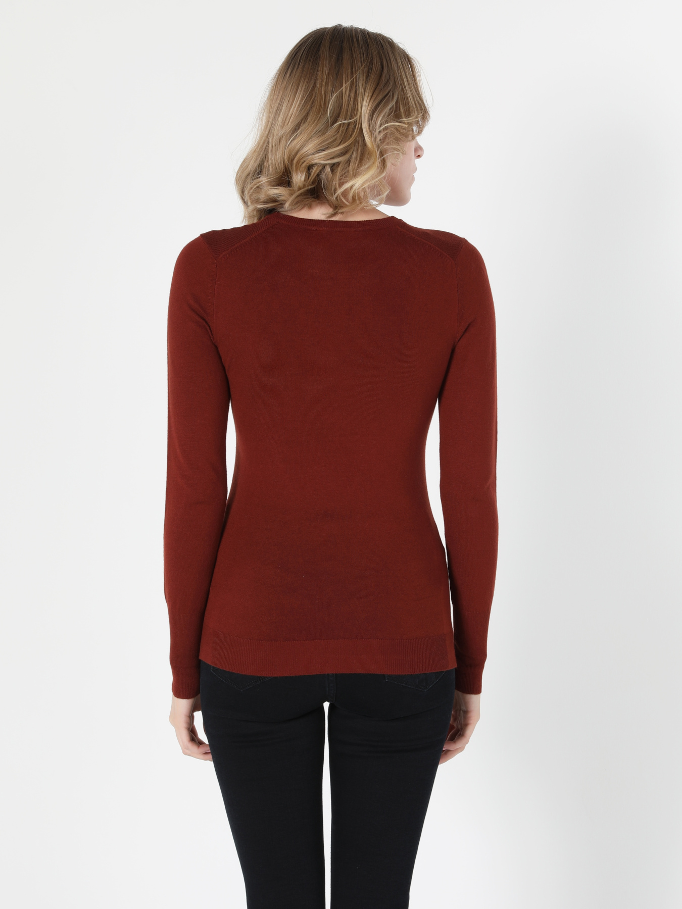 Кофты и свитера Colin’s модель CL1051086_Q1.V1_BRW Фото