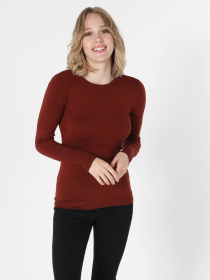 Кофты и свитера Colin’s модель CL1051086_Q1.V1_BRW Фото