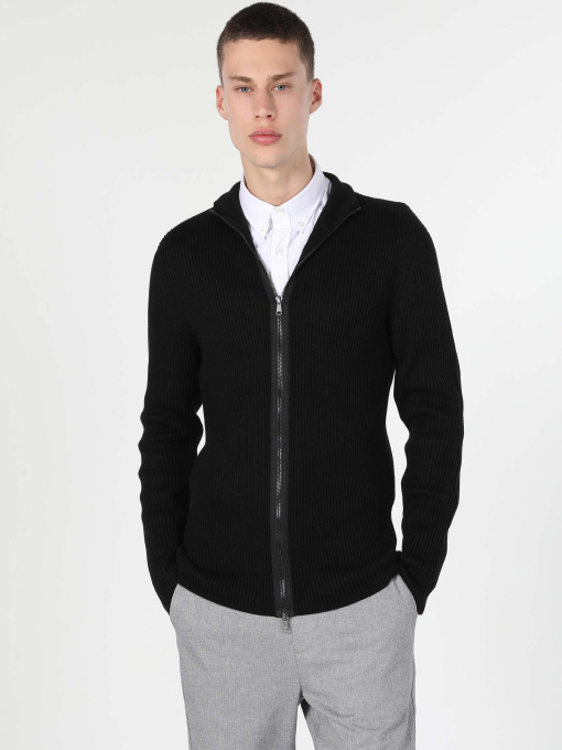 Кофты и свитера Colin’s модель CL1055784_Q1.V1_BLK Фото