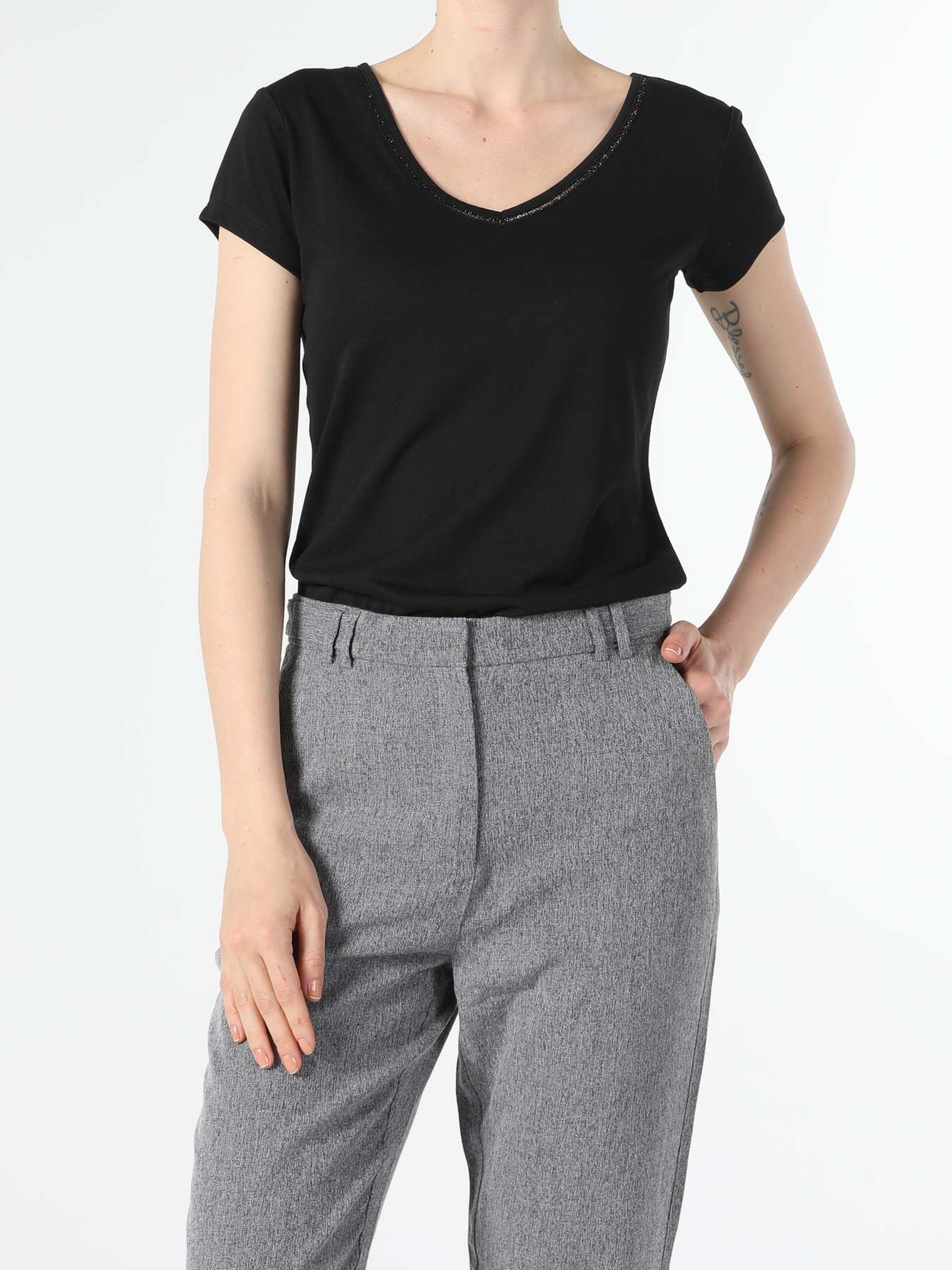 Футболки и поло Colin’s модель CL1052411_Q1.V1_BLK Фото