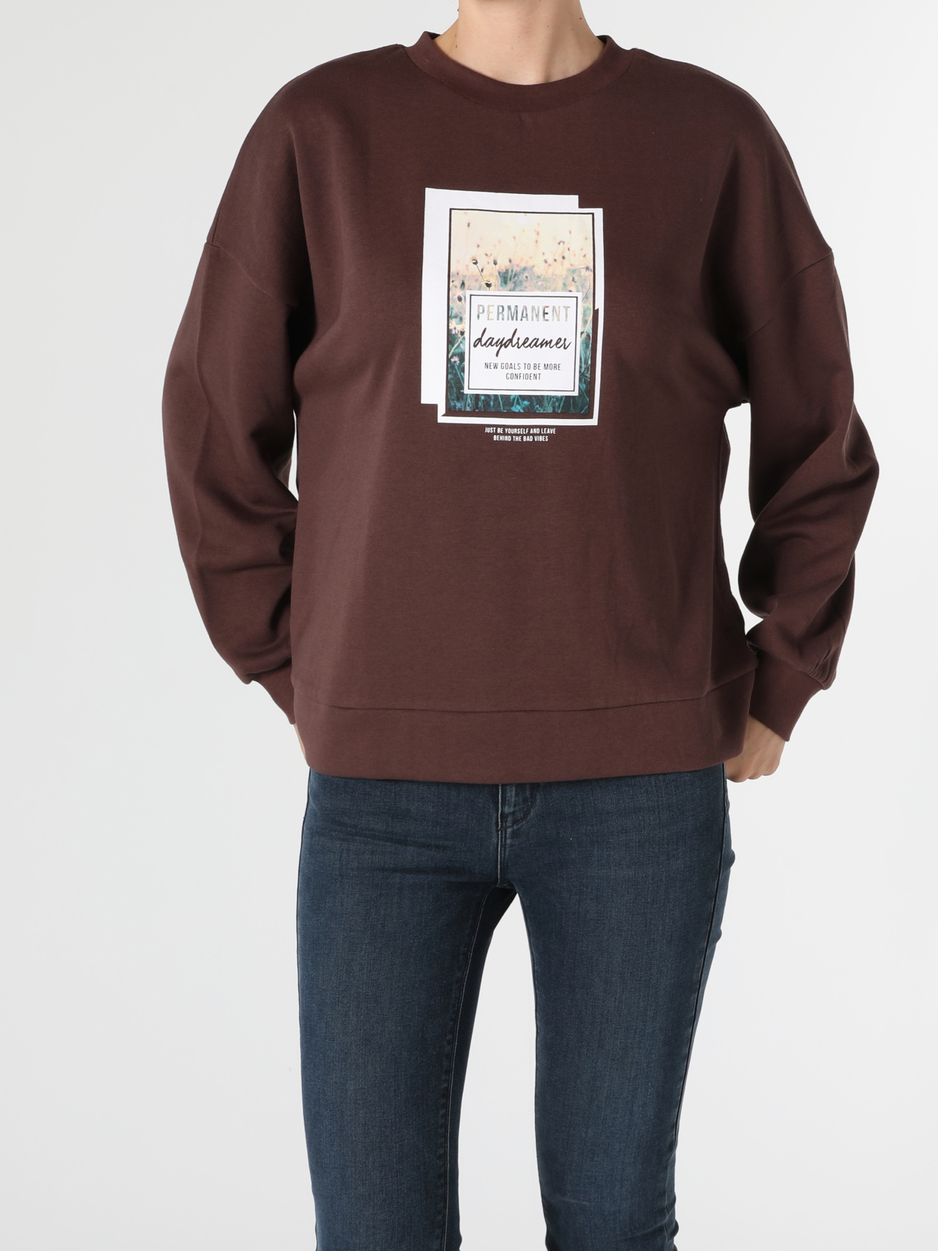 Кофты и свитера Colin’s модель CL1055926_Q1.V1_BRW Фото