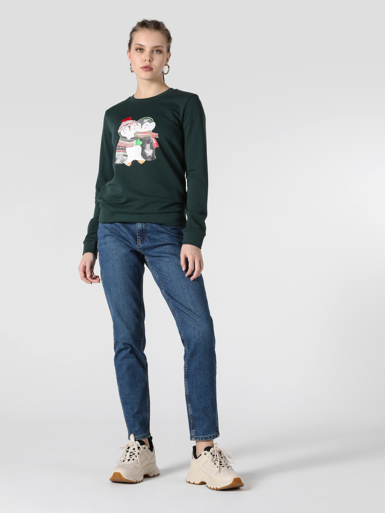 Худи и свитшоты Colin’s модель CL1052020_Q1.V1_PGR Фото