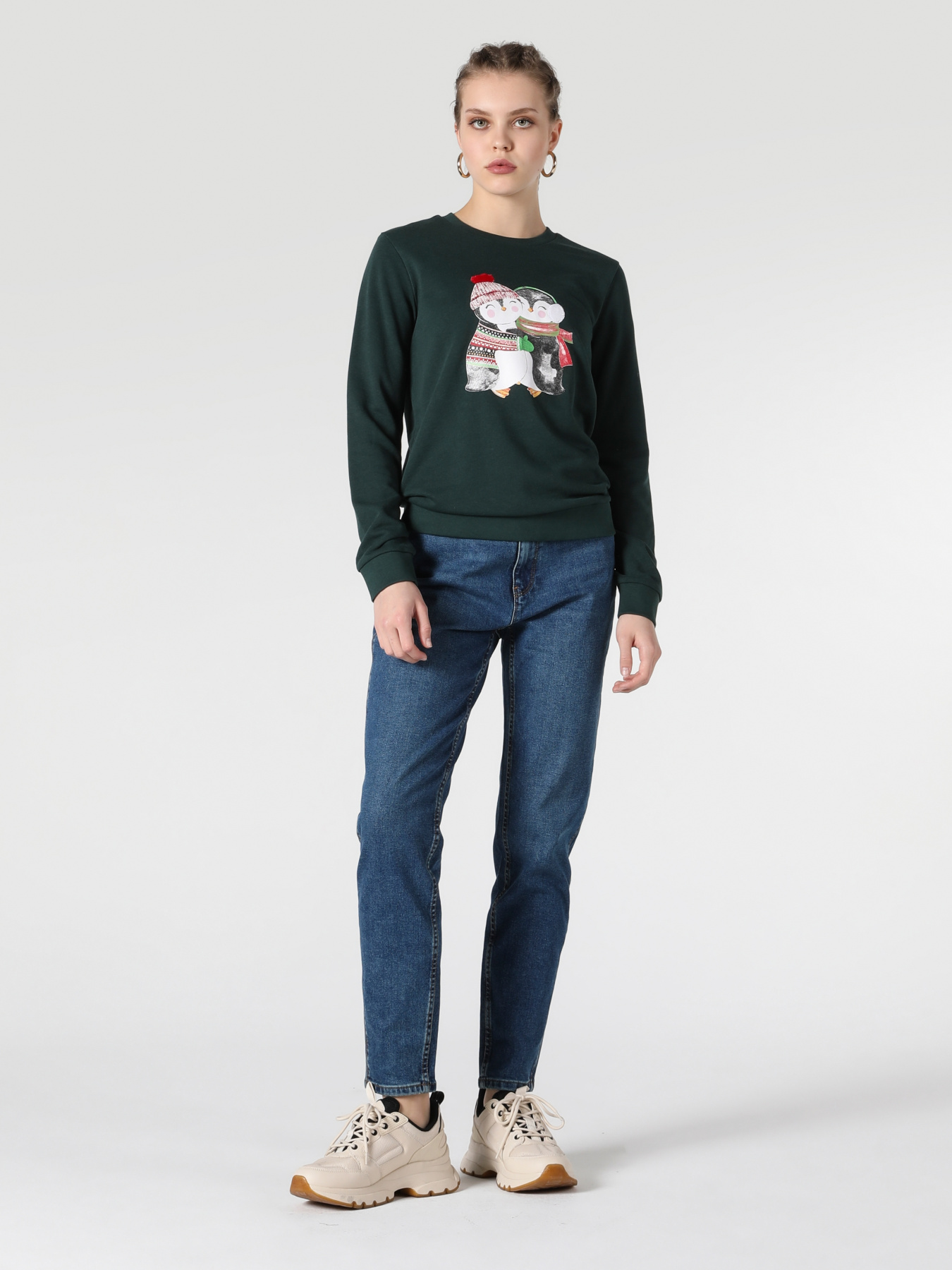 Худи и свитшоты Colin’s модель CL1052020_Q1.V1_PGR Фото