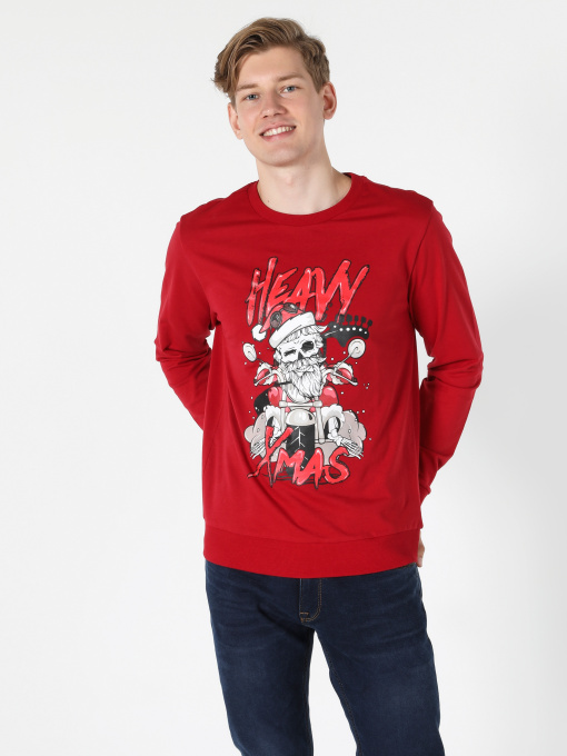 Кофты и свитера Colin’s модель CL1056532_Q1.V1_RED Фото