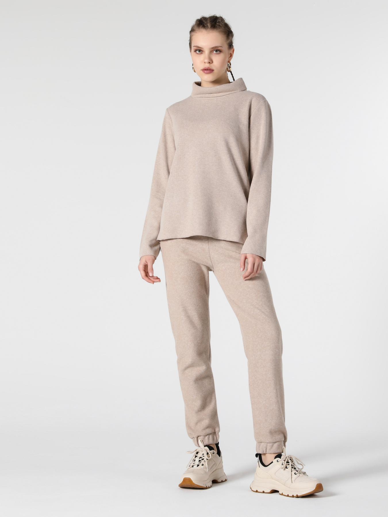 Кофты и свитера Colin’s модель CL1055922_Q1.V1_BEI Фото