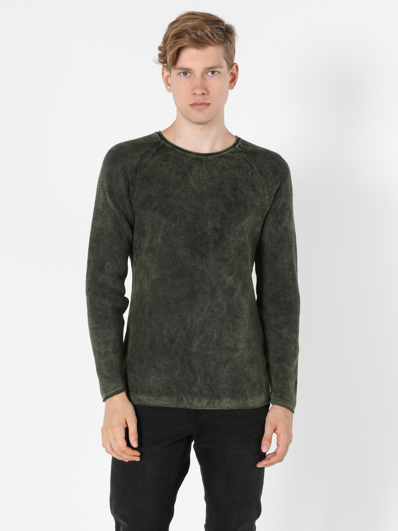 Кофты и свитера Colin’s модель CL1056021_Q1.V1_KHA Фото