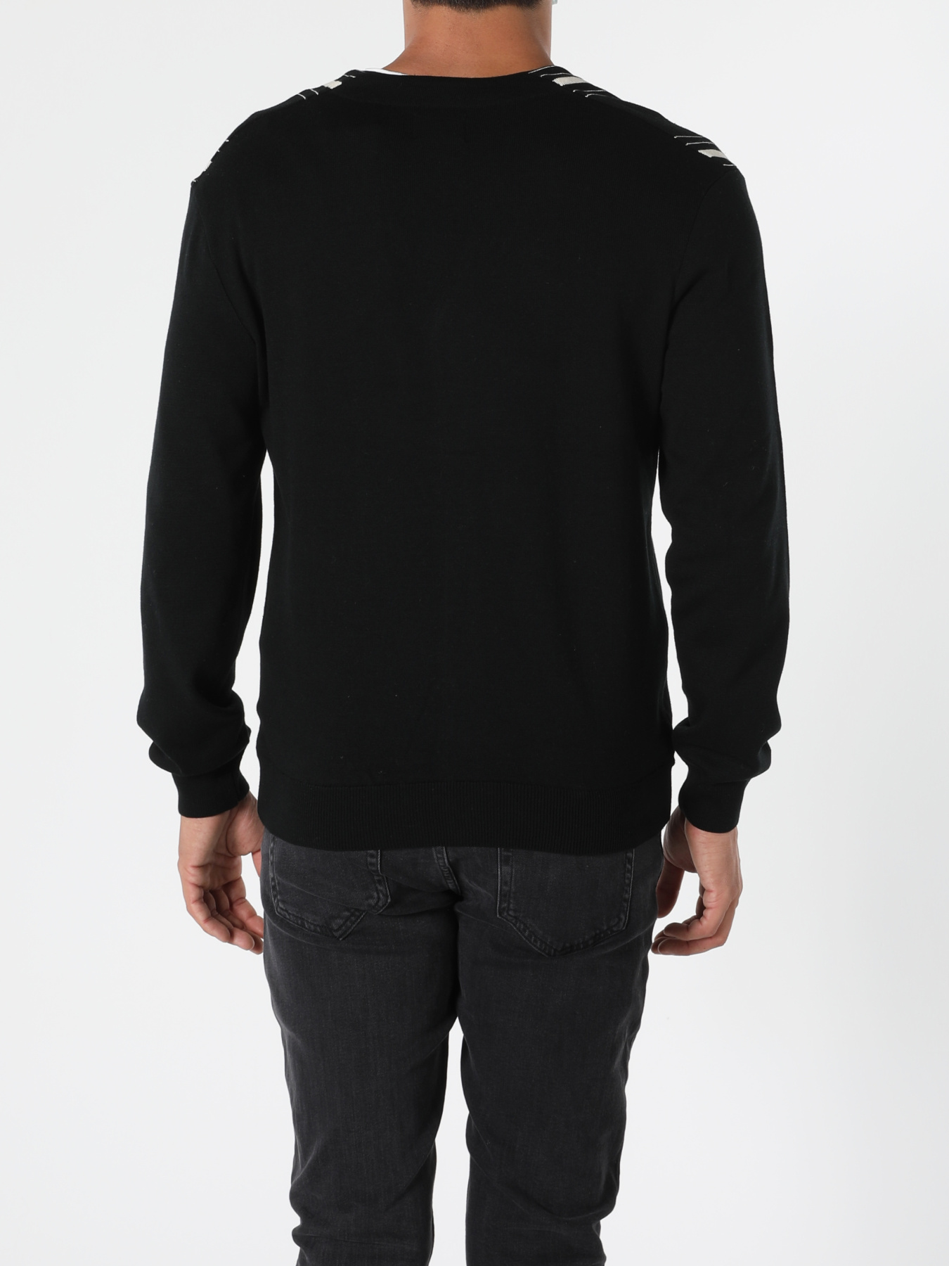 Кофты и свитера Colin’s модель CL1054871_Q1.V1_BLK Фото