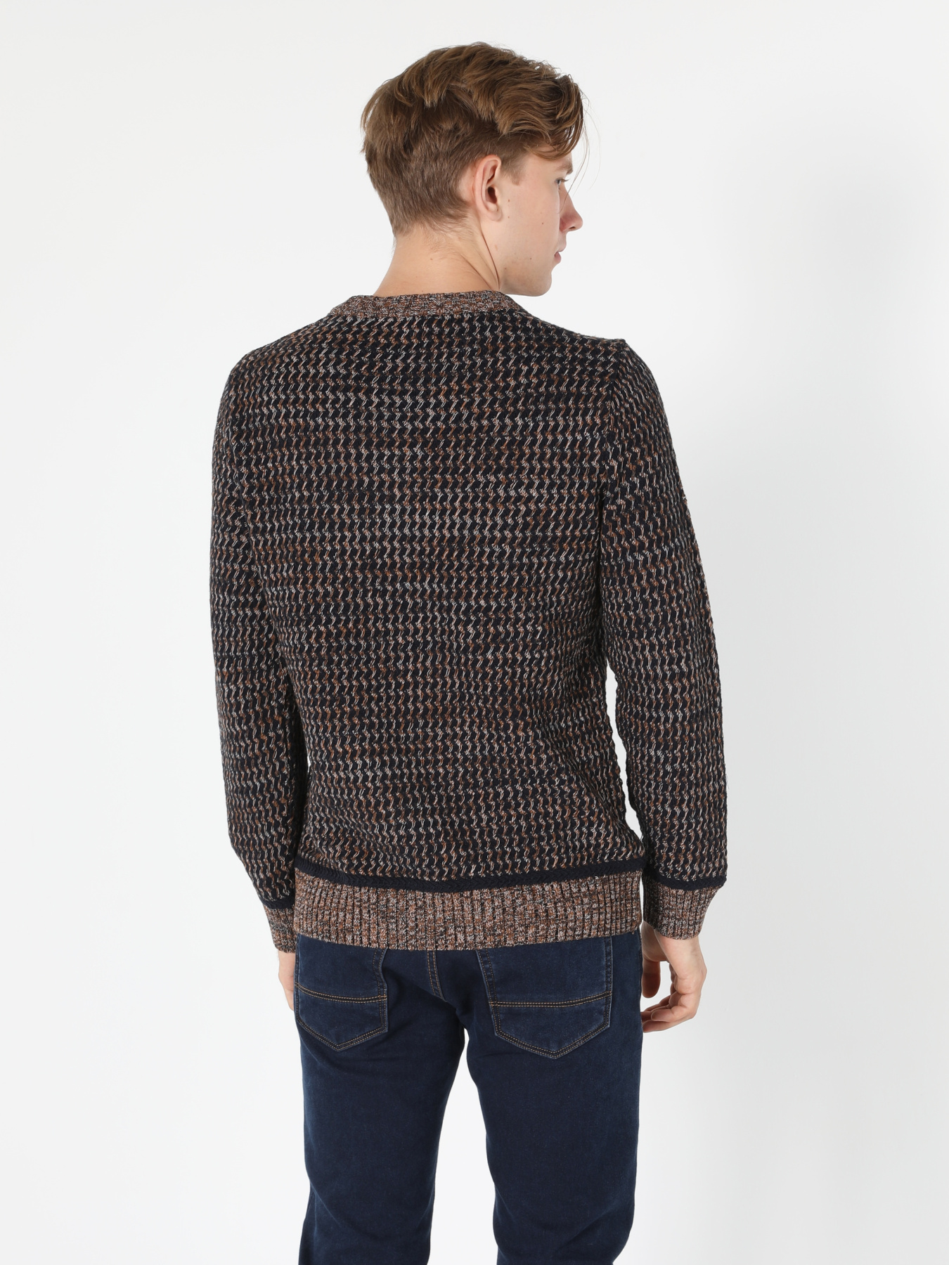 Кофты и свитера Colin’s модель CL1056010_Q1.V1_BEI Фото