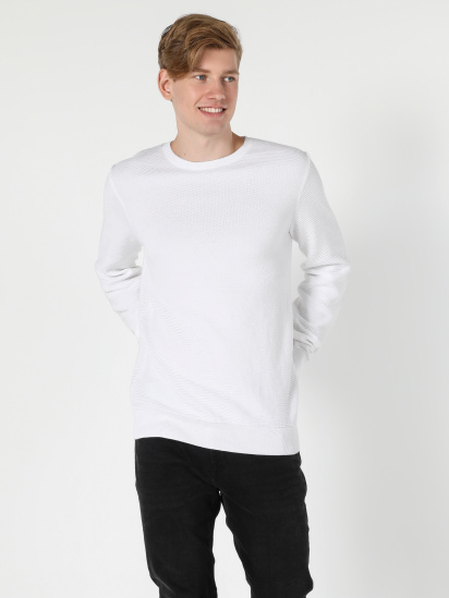 Кофти та светри Colin’s модель CL1056030_Q1.V1_WHT — фото 4 - INTERTOP