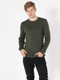 Кофты и свитера Colin’s модель CL1056031_Q1.V1_KHA Фото