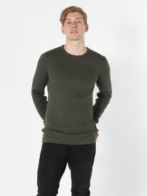 Кофты и свитера Colin’s модель CL1056031_Q1.V1_KHA Фото