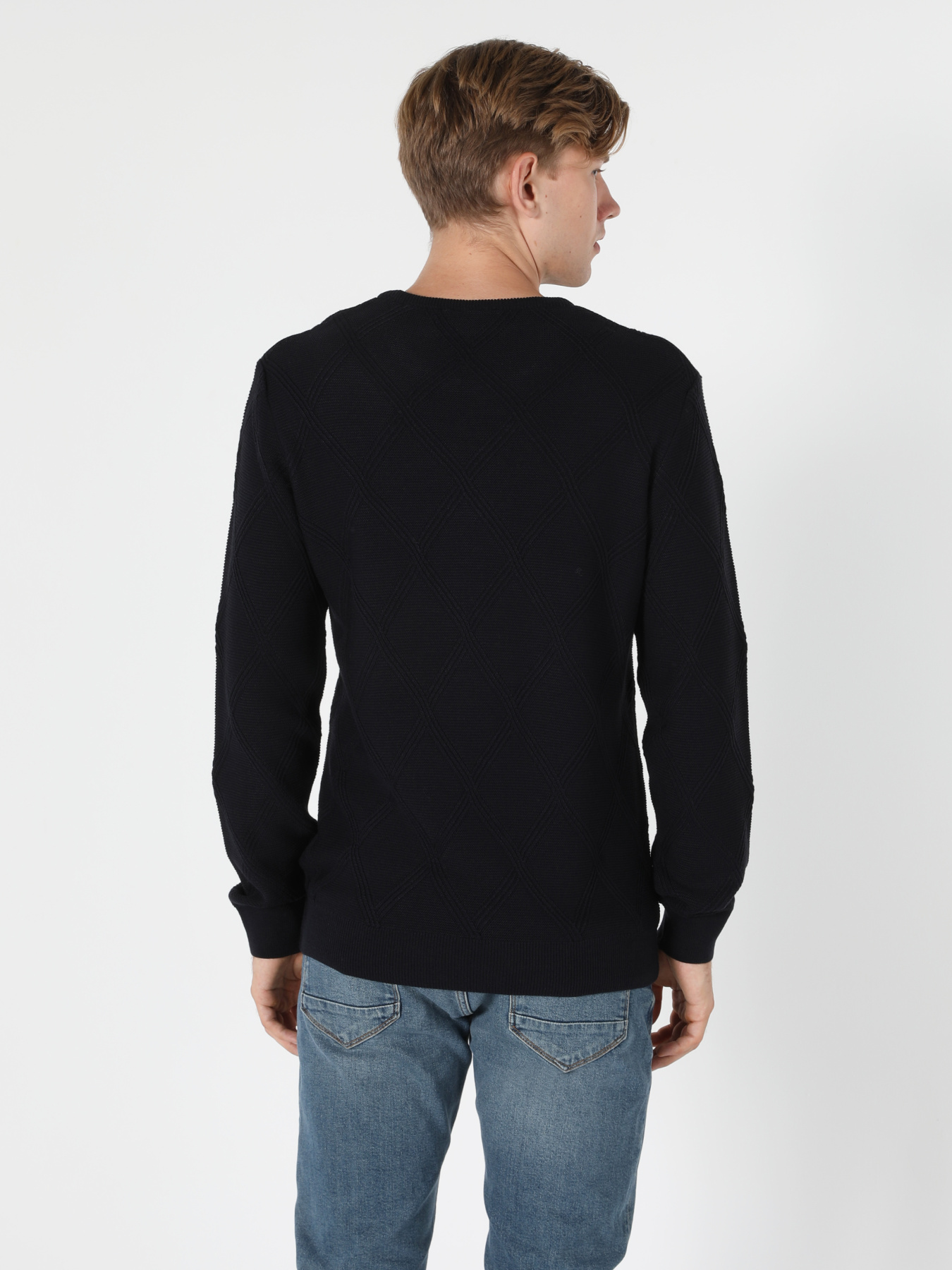 Кофты и свитера Colin’s модель CL1050039_Q1.V1_NAV Фото