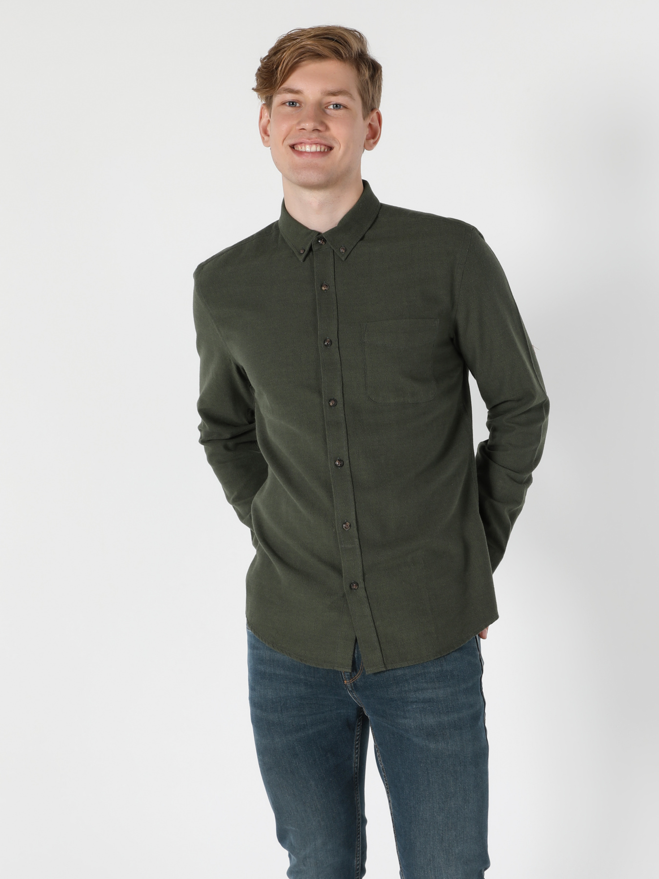 Сорочки Colin’s модель CL1055941_Q1.V1_KHA Фото