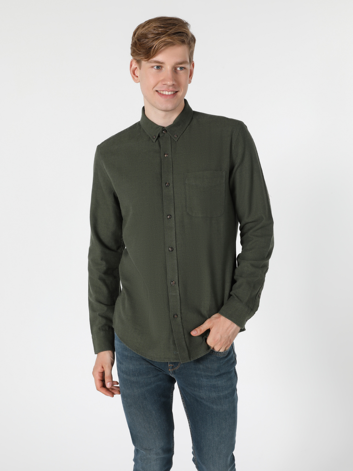 Сорочки Colin’s модель CL1055941_Q1.V1_KHA Фото