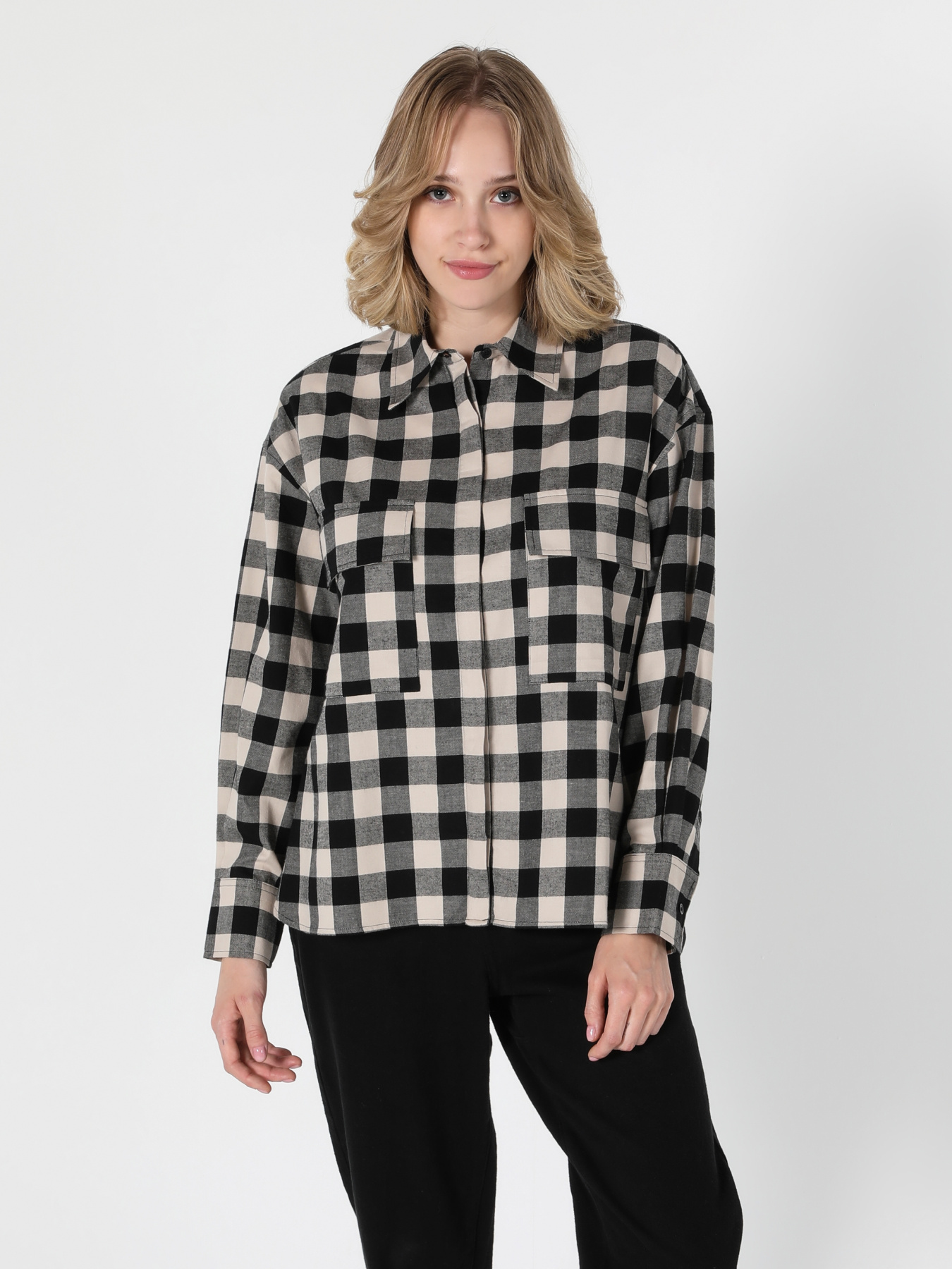 Рубашки Colin’s модель CL1055816_Q1.V1_BLK Фото