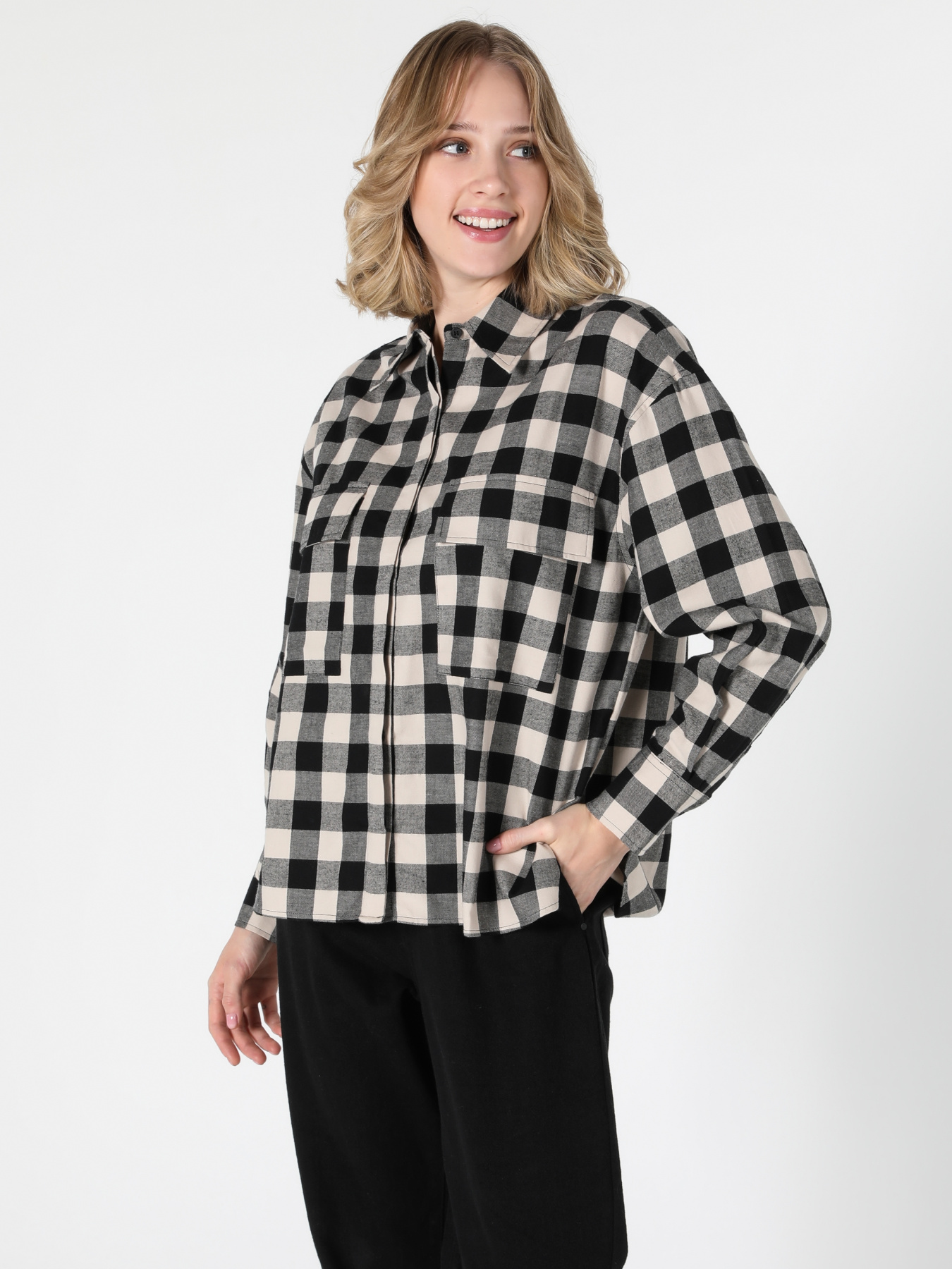 Рубашки Colin’s модель CL1055816_Q1.V1_BLK Фото