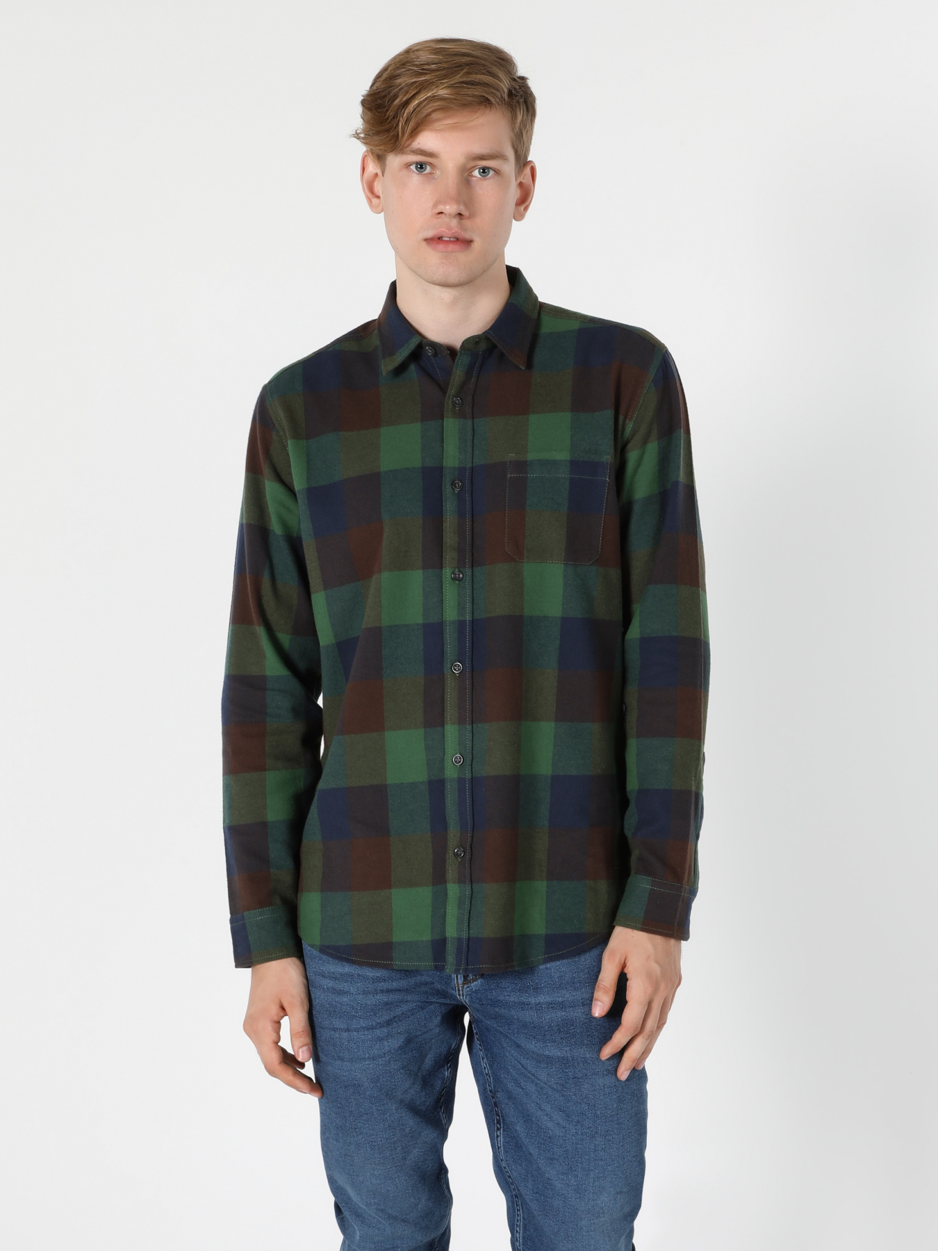 Сорочки Colin’s модель CL1055668_Q1.V1_KHA Фото