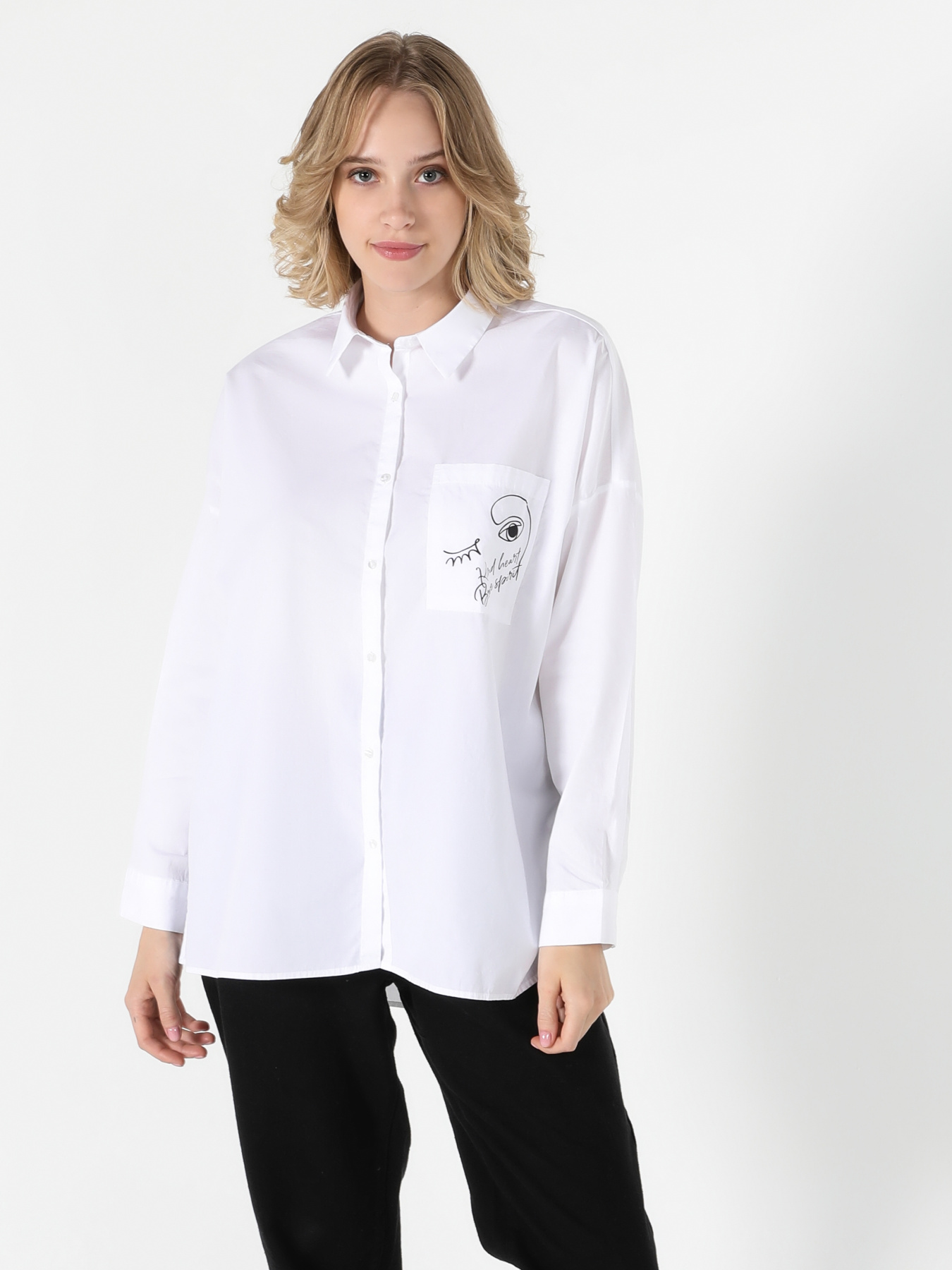 Сорочки Colin’s модель CL1055830_Q1.V1_WHT Фото