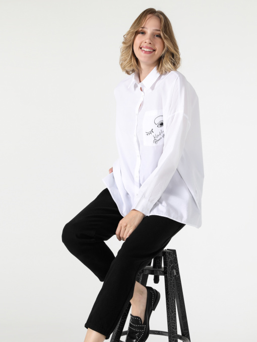 Сорочки Colin’s модель CL1055830_Q1.V1_WHT Фото