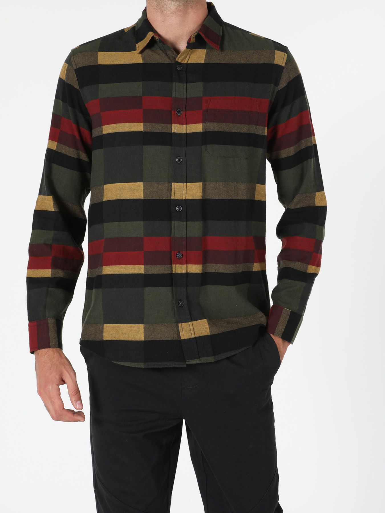 Рубашки Colin’s модель CL1055956_Q1.V1_KHA Фото