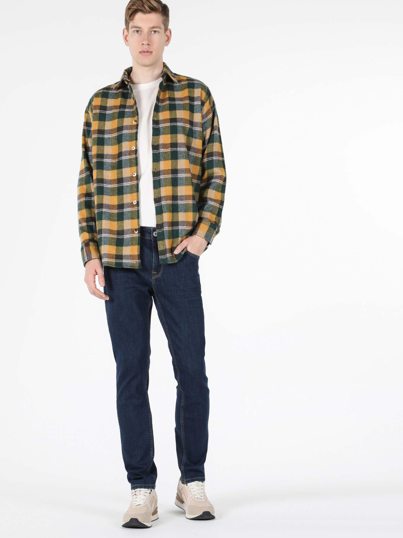 Рубашки Colin’s модель CL1056846_Q1.V1_GRN Фото