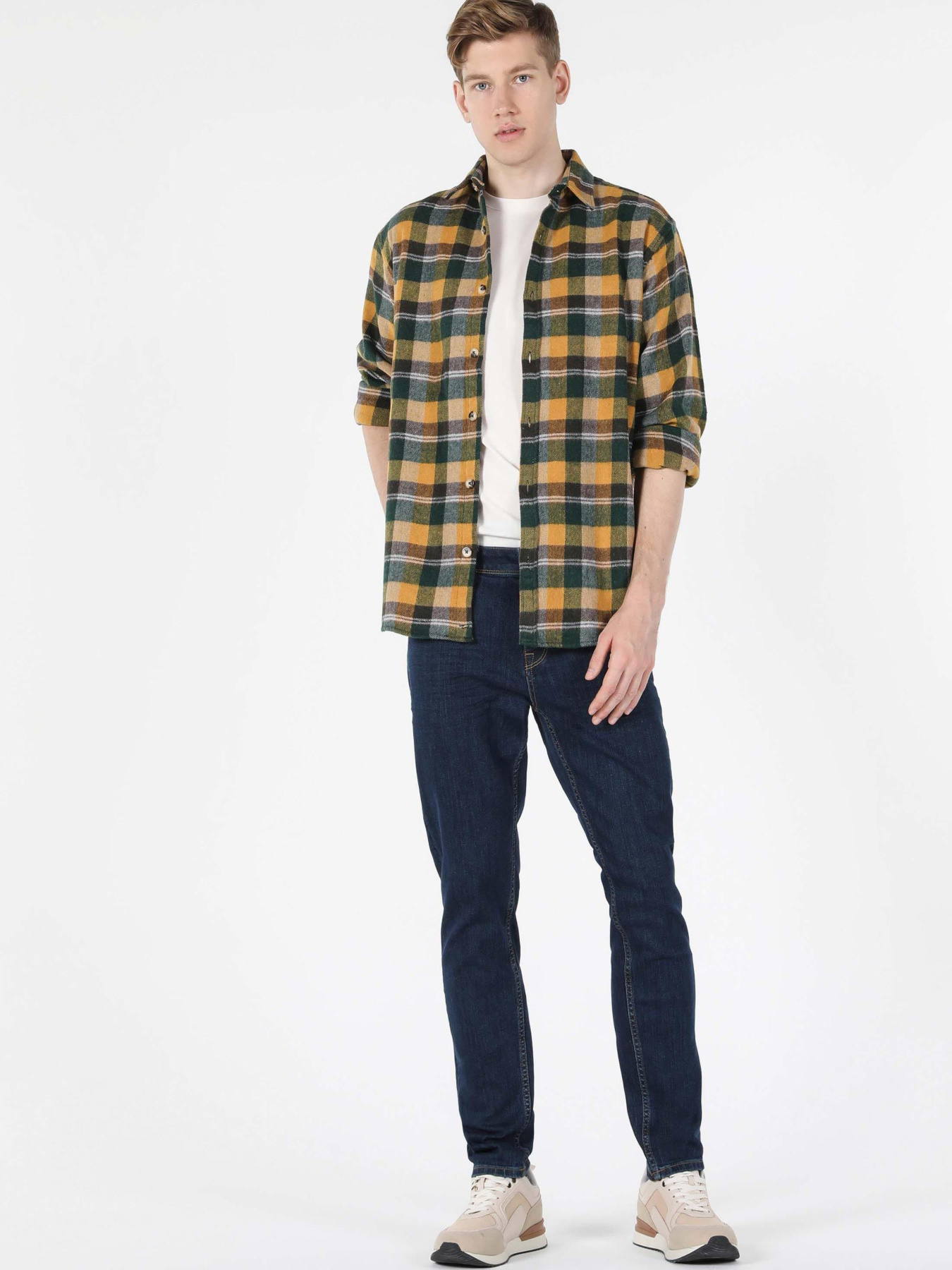 Рубашки Colin’s модель CL1056846_Q1.V1_GRN Рубашки Colin’s модель CL1056846_Q1.V1_GRN Фото