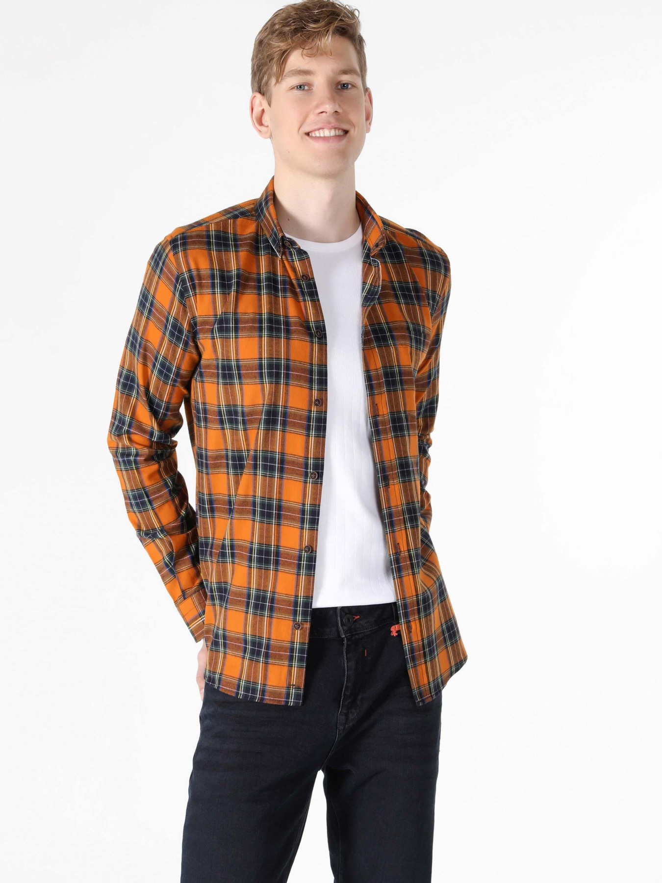 Рубашки Colin’s модель CL1057201_Q1.V1_ORA Фото