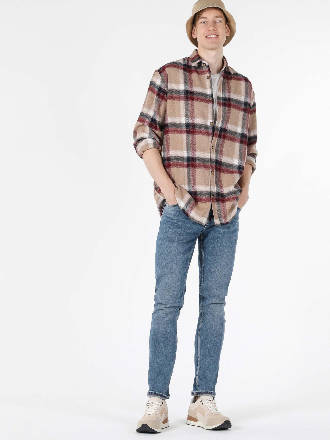 Сорочки Colin’s модель CL1057200_Q1.V1_BEI Фото